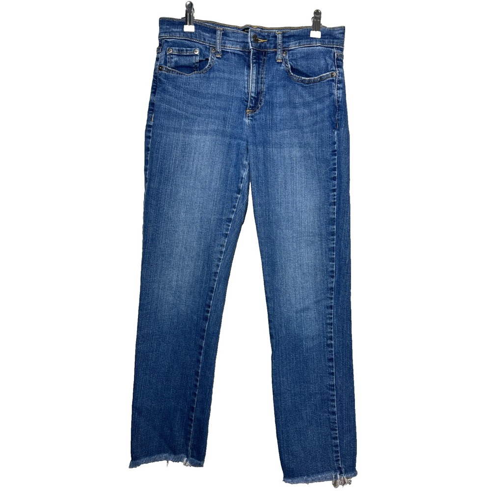 Banana Republic S386918-00 Women's Jeans 27/4 Straight Ankle Medium Wash Stretch